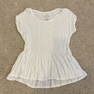 American Eagle Whit Short Sleeve Top